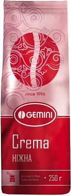 Кофе молотый Gemini Crema 250 г 4820156430096 