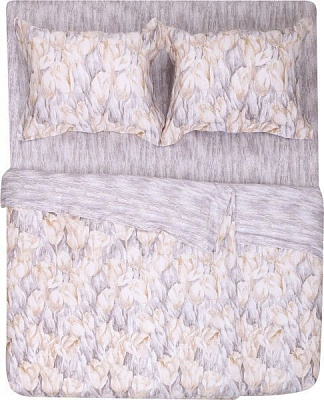 Комплект постільної білизни Tender Tulips сімейний різнокольоровий La Nuit