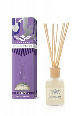 Аромадиффузор FRESHWAY Camouflage Grape (Виноград) 100 мл 