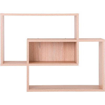 Полиця декоративна ДС-6 800х600х200 мм дуб сонома