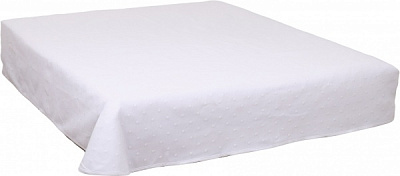 Покрывало Carina 260x230 см La Nuit белый 