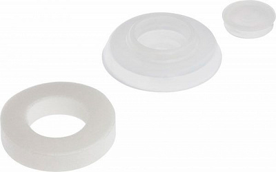 Шайба для крепления поликарбоната 50 шт прозрачная