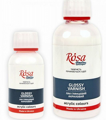 Лак акриловый глянцевый 120 мл (750010101) Rosa Studio