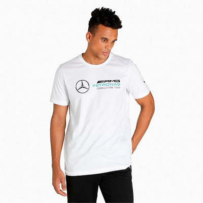 Футболка Puma MAPF1 LOGO TEE 53072203 р.L белый