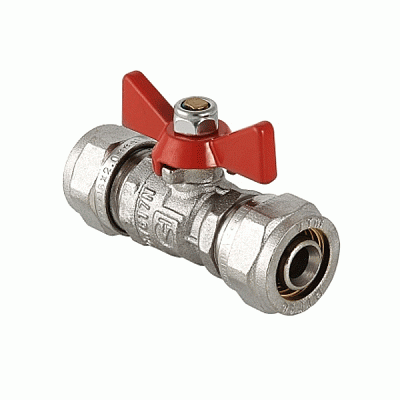 Кран кульовий Valtec 16х16 мм