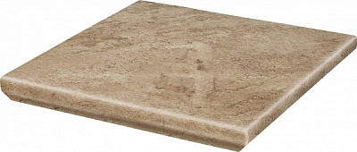 Клинкерная плитка Mattone Pietra Ochra Kapinos Stopnica Narozna 33x33 Ceramika Paradyz