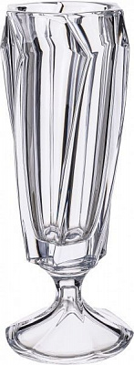 Ваза Macao на ніжці прозора 40 см Bohemia