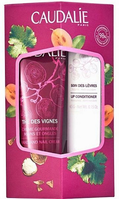 Набір подарунковий для жінок Caudalie Lip & Hand Duo Thé des Vignes