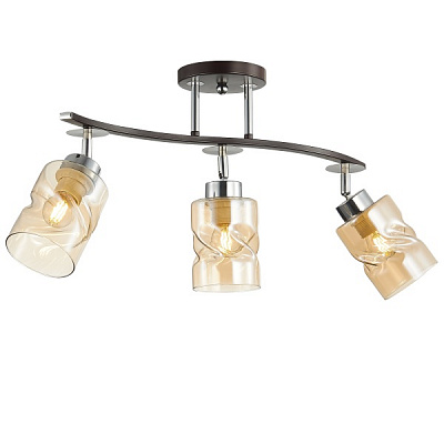 Люстра Victoria Lighting 3x60 Вт E27 венге Luka/PL3 