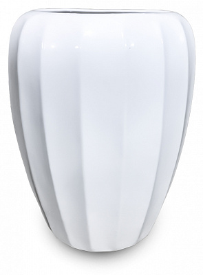 Ваза для цветов Наша Кераміка Катрин белая 22 см