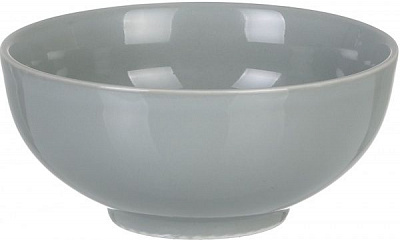 Салатник California Ultra Grey 400 мл сірий Farn