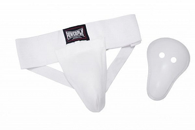 Защита паха PowerPlay 3028 белый р. XS 