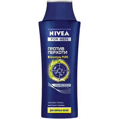 Шампунь Nivea Men Pure проти лупи 250 мл