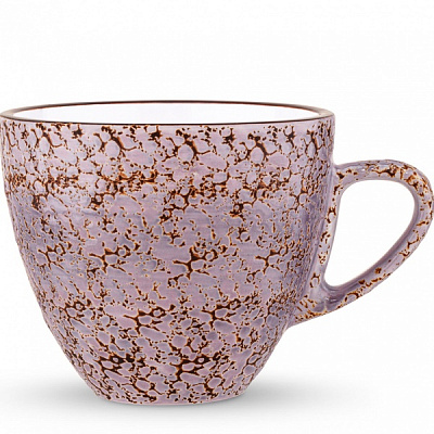 Чашка для капучино Splash Lavander 190 мл WL-667735/A Wilmax