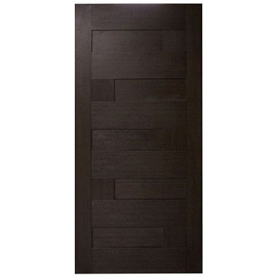 Двері полотно Доміно 60 см каштан глухе