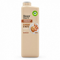 Гель для душу DICORA Urban Fit з вітаміном B Мигдаль та горіхи 750 мл