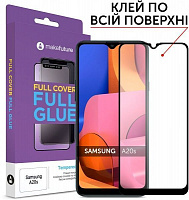 Защитное стекло MakeFuture Full Cover Full Glue для Samsung A20s (MGF-SA20S) 
