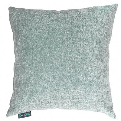 Подушка декоративная Motiff PLAIN02 45x45 см аквамарин Decora textile 