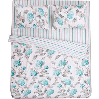 Комплект постельного белья Beauty Blue 2.0 синий La Nuit 