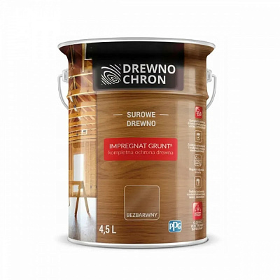 Просочувач Drewnochron Grunt R+ безколірний мат 4,5 л 4,14 кг