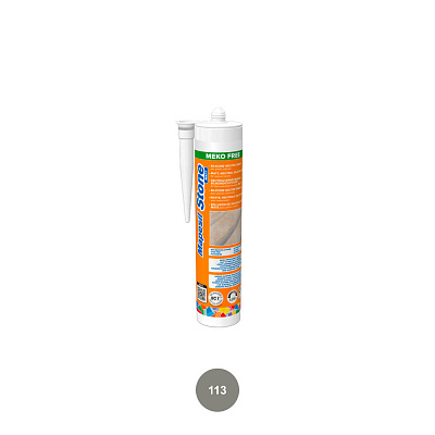 Герметик силиконовый Mapei Mapesil Stone Matt 113 серый 310 мл