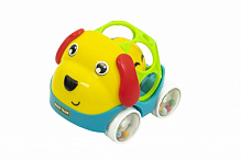 Іграшка-брязкальце Baby Team Машинка-собачка 8411