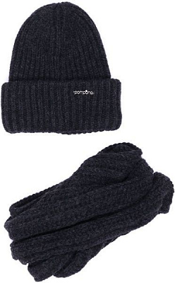 Шапочка детская унисекс Pompona р.one size темно-серый 20 Z P 35 k 