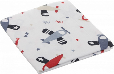 Пеленка Luna Kids UP! 90x90 см белый с принтом 