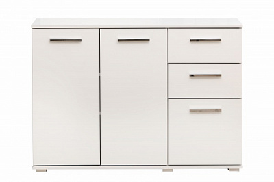 Комод Embawood 3д2ш Christian 1200x850x352 мм білий/білий
