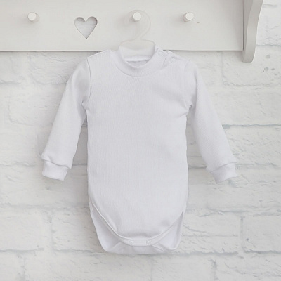 Боди-гольф унисекс Blanka р.74 белый 110312 