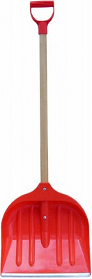 Лопата для снігу ZMM Maxpol з держаком-ручкою велика 2000