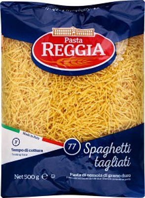 МакарониREGGIA™ Spaghetti tagliati 77 Pasta 500 г
