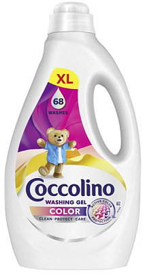 Гель для прання для машинного та ручного прання Coccolino Color Care 2,72 л