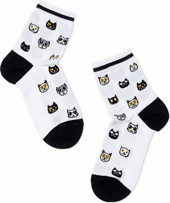 Шкарпетки унісекс Conte-Kids 21С-90СПЕ 658 р.22 білий