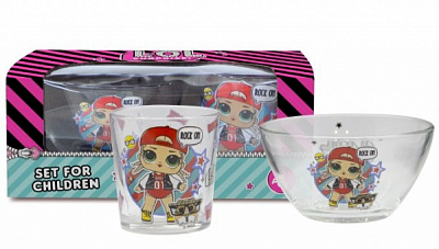 Набор детской посуды MC Swag 2 предмета L.O.L. SURPRISE!