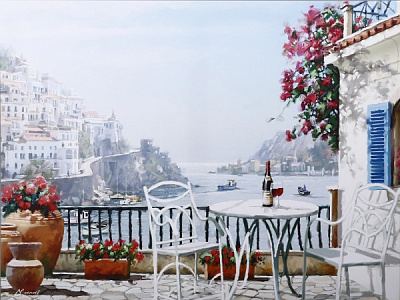 Картина veranda 80x60 см Styler CA-12261 