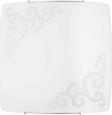 Світильник настінно-стельовий Nowodvorski ARABESKA SILVER 7 1x100 Вт E27 срібний 3701