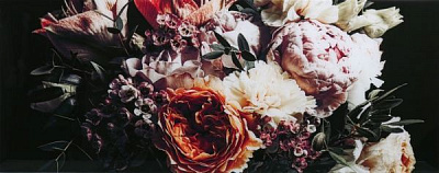 Картина Букет 125x50 см Styler GL-12949 