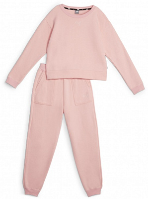 Спортивный костюм Puma LOUNGEWEAR SUIT FL G 67073463 розовый