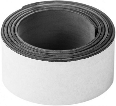 Магнітна стрічка АСКОУКРЕМ 7250/B самоклейка 25x0,75 м сірий