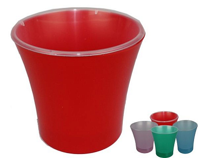 Кашпо для орхідей МЕГАПАК- «Орхідея» 180 мм круглий в асортименті