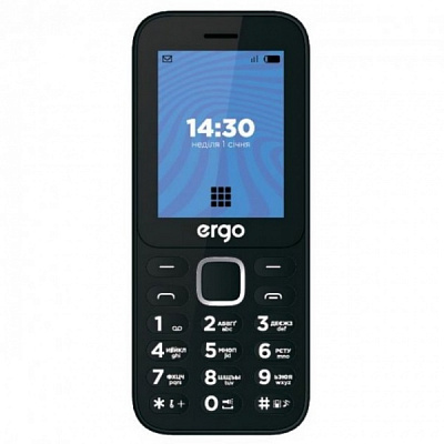 Мобильный телефон Ergo E241 Dual Sim black
