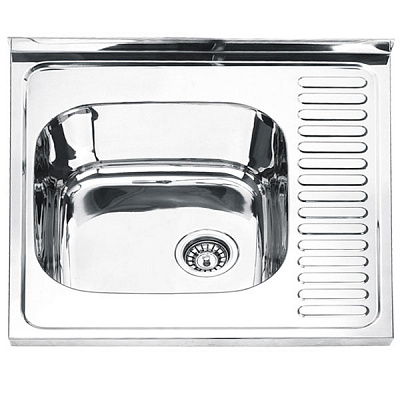 Мойка накладная Mixxen MX6060DK-L нержавеющая сталь