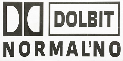 Наклейка TERRAPLUS Dolbit Normalno