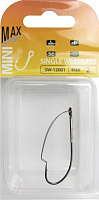 Крючок MiniMax Single Weedless №2 10 шт. SW-12001-2