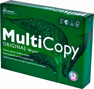 Папір офісний A4 80 г/м Multicopy 500 аркушів білий