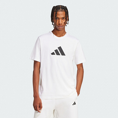 Футболка Adidas M FI 3BAR TEE JD4913 р.S белый