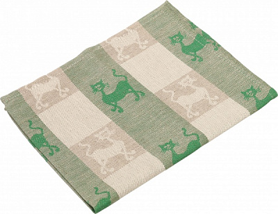 Рушник жакардовий Мурчик коти 37x48 см Галерея льону різнокольоровий