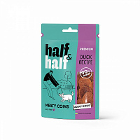 Лакомство для собак Half&Half кубики утка 100 г