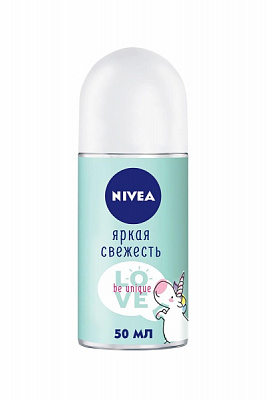 Антиперспірант для жінок Nivea Love Be Unique Яскрава свіжість 50 мл